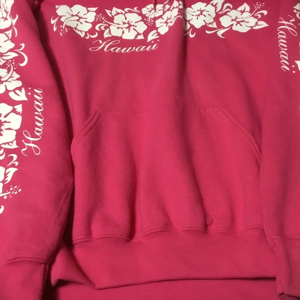 Pink Hawaii Women’s Large Hoodie (NEW) from Hawaii NICE! - Picture 8 of 14